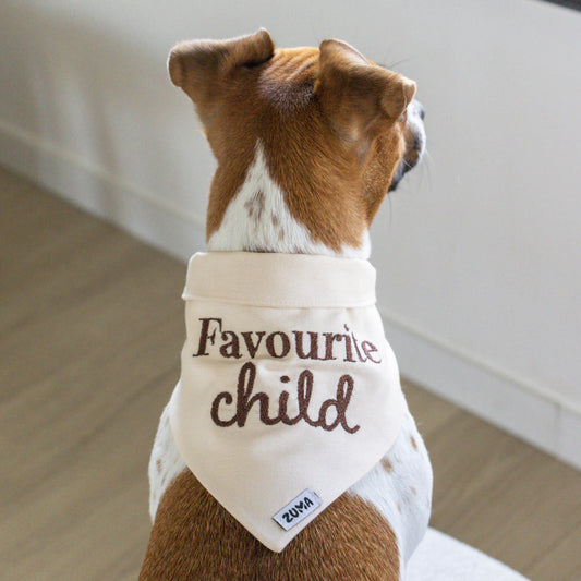 Hondenbandana favorite child