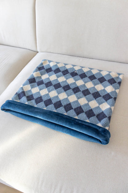 Hondenslaapzak Retro Blue