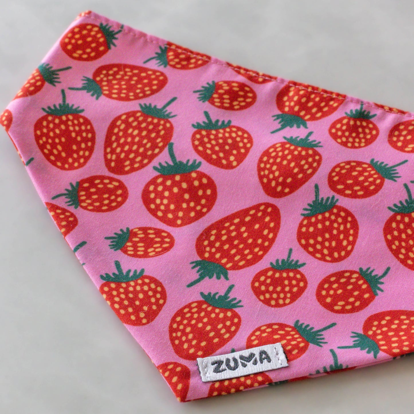 Hondenbandana Strawberry