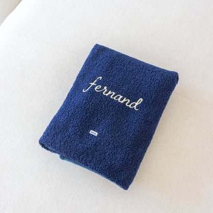 Gepersonaliseerd hondendeken blueberry