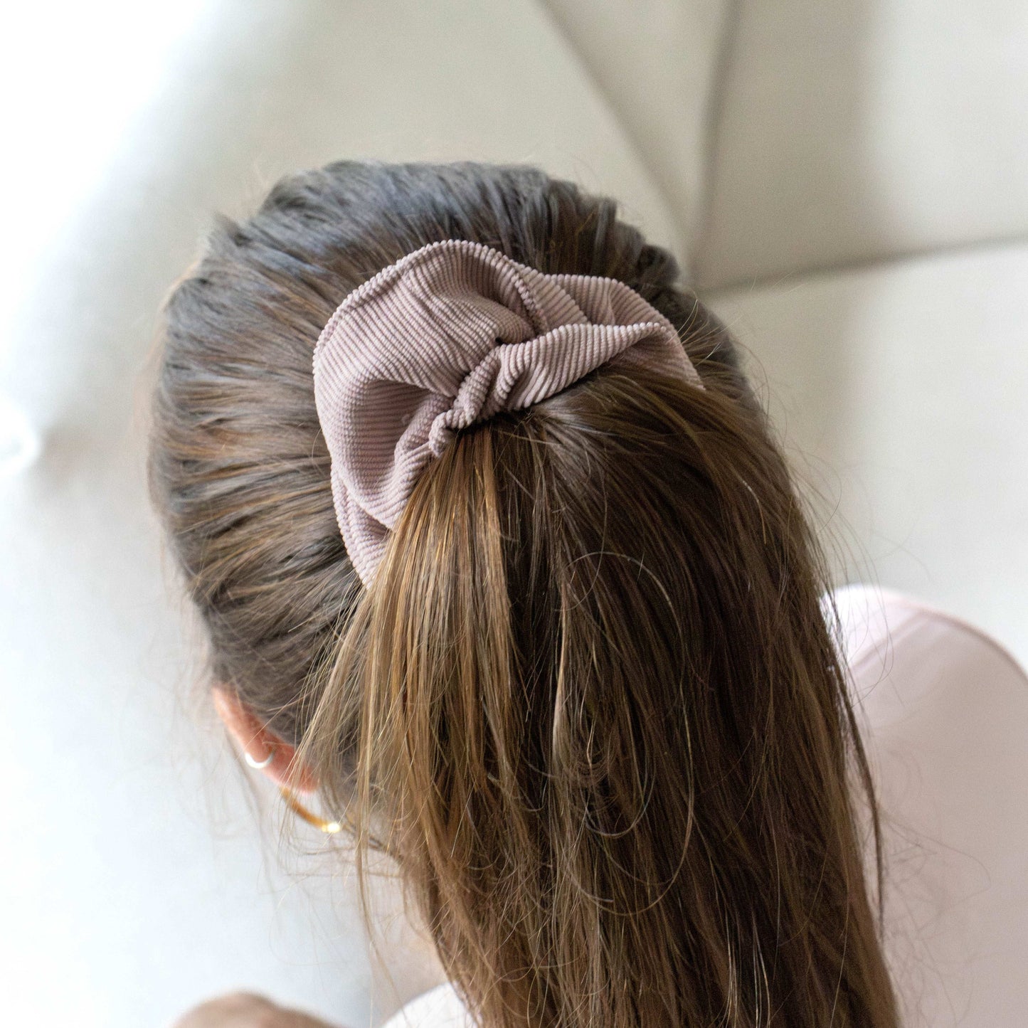 Scrunchie Pink Velvet