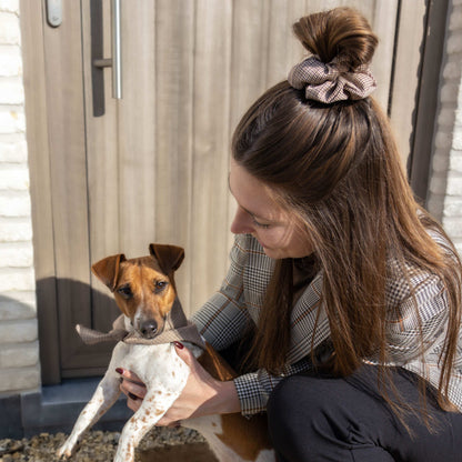 Scrunchie - elegant - Pied De Poule - Zuma
