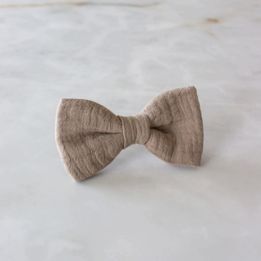 Vlinderdas Snuggle Taupe