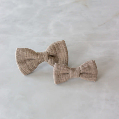 Vlinderdas Snuggle Taupe