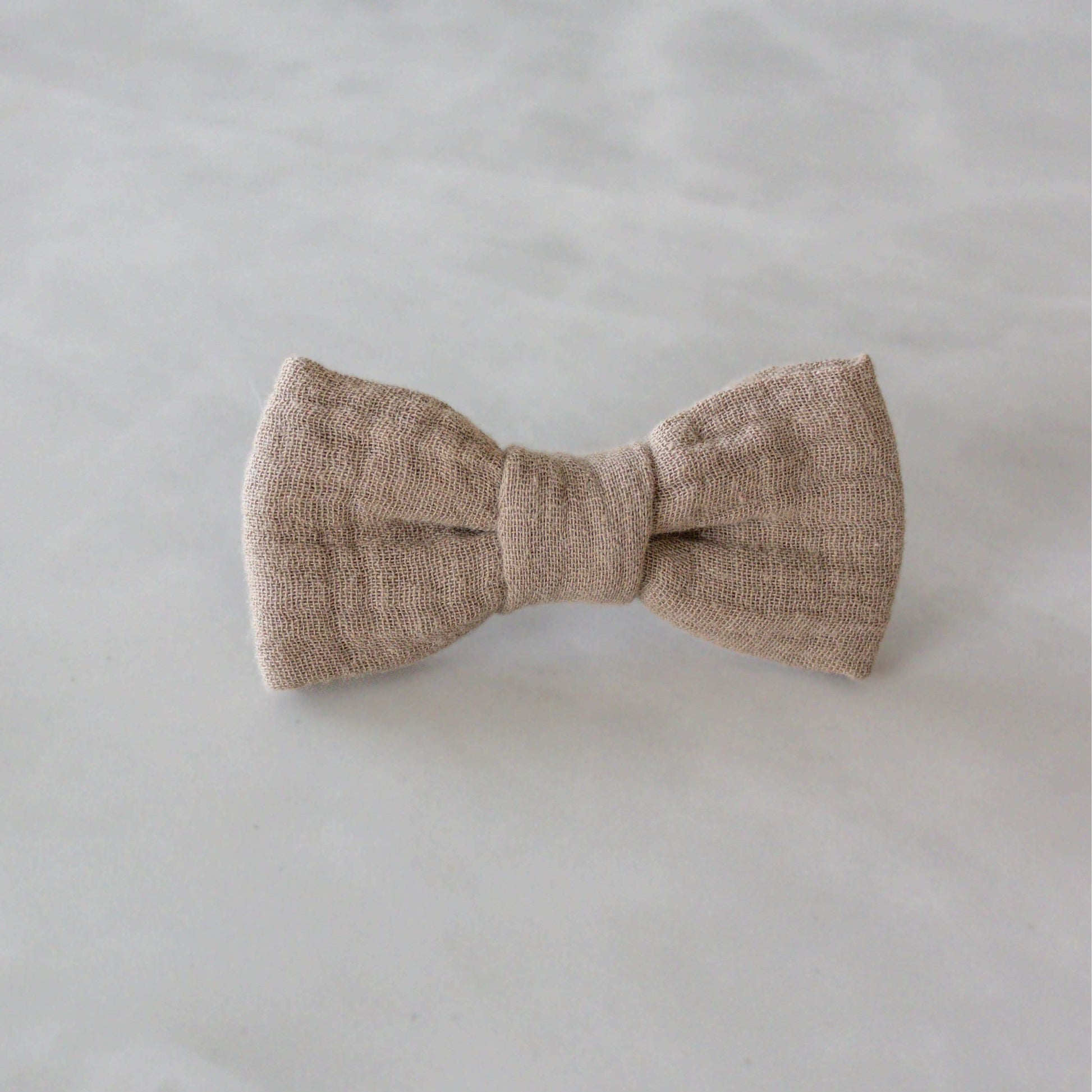 Vlinderdas Snuggle Taupe