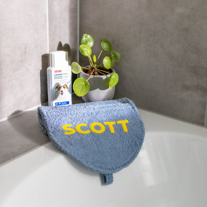 Zuma- Hondenhanddoek - Handdoek voor honden - Gepersonaliseerd hond - Handdoek met naam