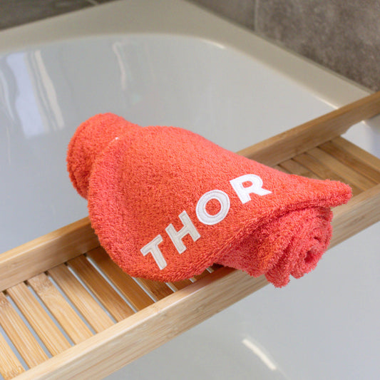 Hondenwashand gepersonaliseerd koraal