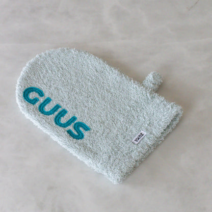 Hondenwashand gepersonaliseerd oud groen