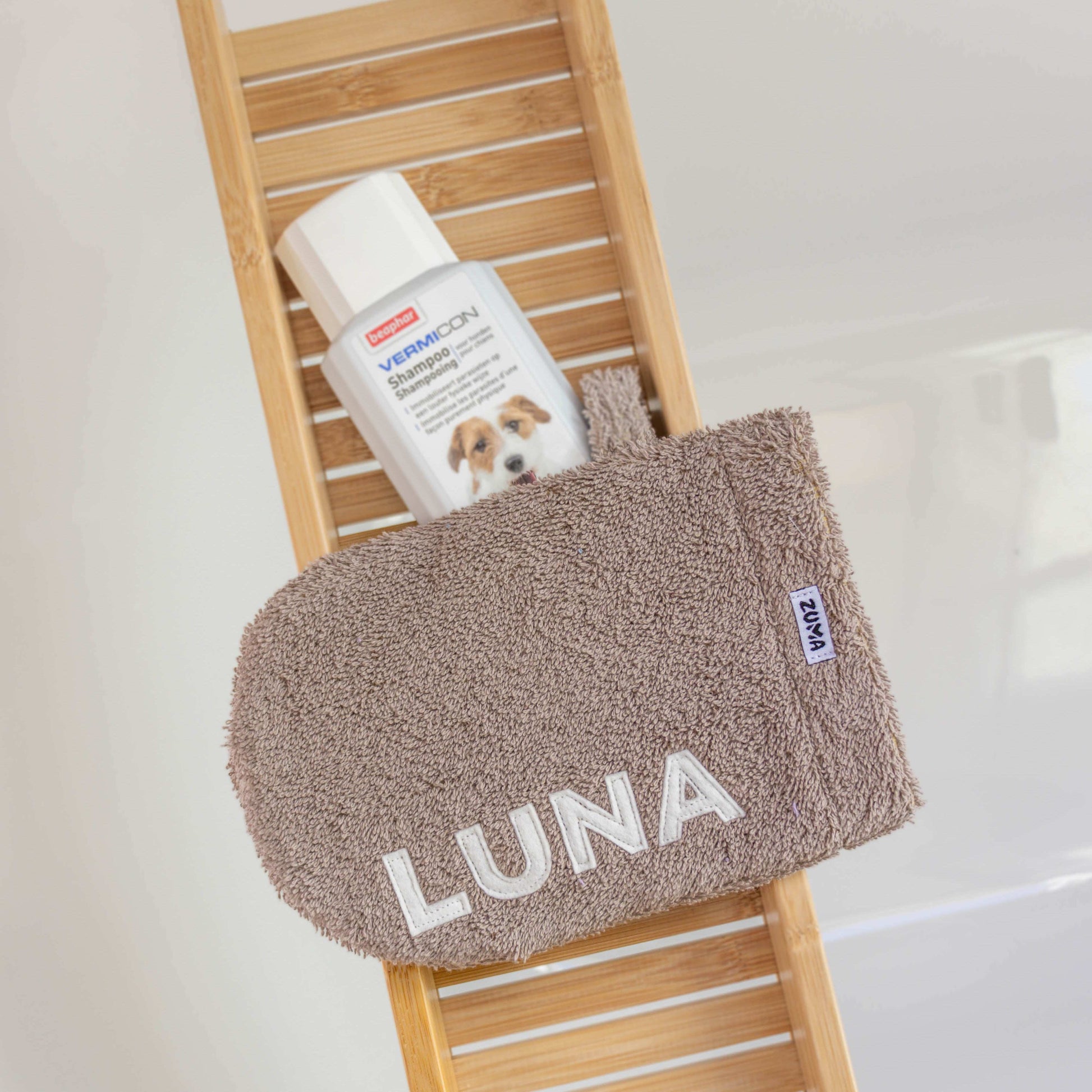 Zuma- Hondenhanddoek - Handdoek voor honden - Gepersonaliseerd hond - Handdoek met naam